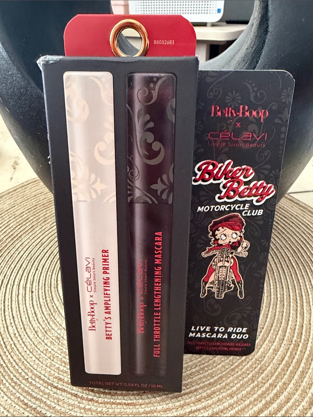 Betty Boop x Celavi Biker Betty Mascara Duo – Primer and Black Full Lengthening